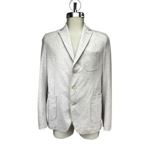 DRYKORN Forli Grey Cotton Jersey Unstructured Mens Blazer EU 50 40R